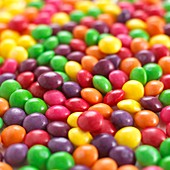 Multicoloured sweets