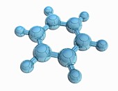 Benzene,molecular model