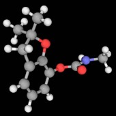 Carbofuran molecule