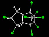 Chlordane molecule