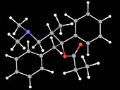 Dextropropoxyphene drug molecule