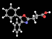 Oxaprozin drug molecule