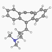 Cyclobenzaprine drug molecule