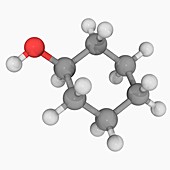 Cyclohexanol molecule