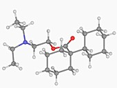 Dicyclomine drug molecule