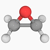 Ethylene oxide molecule