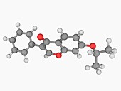 Ipriflavone drug molecule