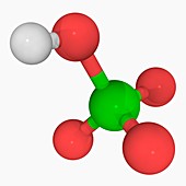 Perchloric acid molecule