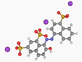 Ponceau 4R molecule