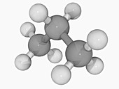 Propane molecule