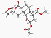 Salvinorin A drug molecule
