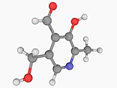 Vitamin B6 pyridoxal molecule