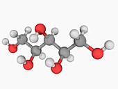 Xylitol molecule