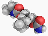 Carisoprodol drug molecule