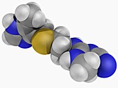 Cimetidine drug molecule
