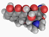 Doxycycline drug molecule