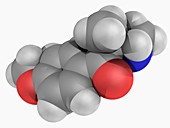 Methedrone drug molecule
