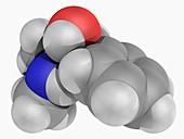 Pseudoephedrine drug molecule