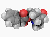 Scopolamine drug molecule