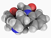 Strychnine molecule