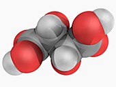 Tartaric acid molecule