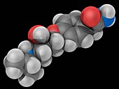 Atenolol drug molecule