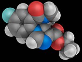 Flumazenil drug molecule