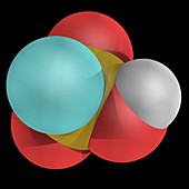 Fluorosulfuric acid molecule