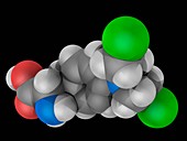 Melphalan drug molecule