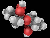 Methyl ethyl ketone peroxide molecule