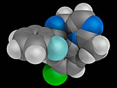 Midazolam drug molecule