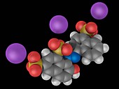 Ponceau 4R molecule