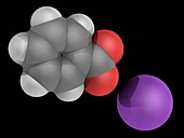 Sodium benzoate molecule