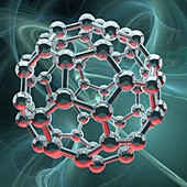 Buckminsterfullerene molecule