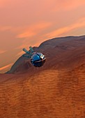 Mars probe,artwork