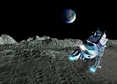 Lunar exploration,artwork