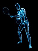 Tennis player,artwork