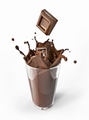 Chocolate milkshake,artwork