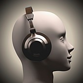Headphone use,artwork
