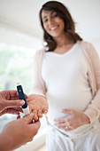 Blood glucose test in pregnancy