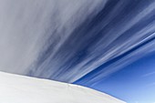 Cirrus cloud formation,Antarctica