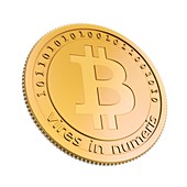 Bitcoin,conceptual artwork