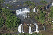 Iguazu Falls,aerial view,Argentina