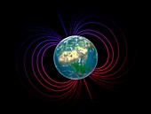 Earth's magnetosphere,artwork