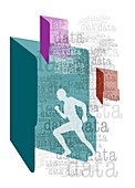 Data protection conceptual artwork