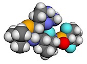 Dabrafenib,skin cancer drug,molecule
