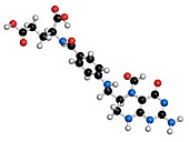 Folinic acid drug molecule
