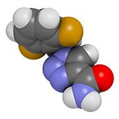 Rufinamide seizures drug molecule