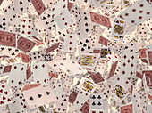 Playing cards,illustration