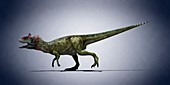Cryolophosaurus,illustration